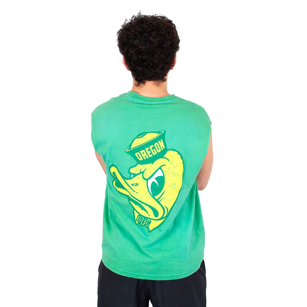 Ducks Spirit, Eric Emanuel, Green, Sleeveless, Cotton, Men, Eric Emanuel, Tail, 40's Style, Tank, 949792